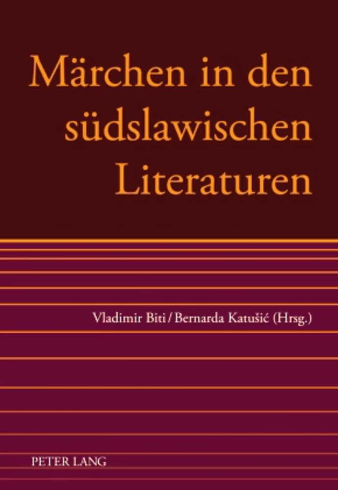 Titel: Märchen in den südslawischen Literaturen