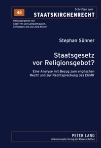 Title: Staatsgesetz vor Religionsgebot?