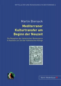 Title: Mediterraner Kulturtransfer am Beginn der Neuzeit