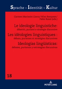 Title: Les idéologies linguistiques : débats, purismes et stratégies discursives