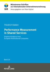 Title: Performance Measurement in Shared Services