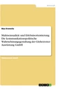 Title: Multisensualität und Erlebnisorientierung. Die kommunikationspolitische Wahrnehmungsgestaltung der Globetrotter Ausrüstung GmbH