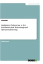 Titel: Qualitative Zielsysteme in der Sozialwirtschaft. Bedeutung und Operationalisierung