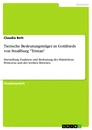 Title: Tierische Bedeutungsträger in Gottfrieds von Straßburg "Tristan"
