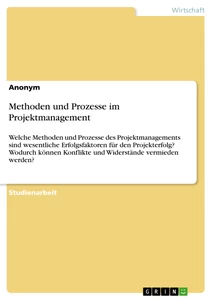 Title: Methoden und Prozesse im Projektmanagement