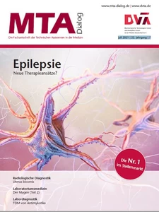 Titel: MTA Dialog. Die Fachzeitschrift der Technischen Assistenten in der Medizin