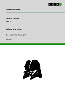 Título: Kabale und Liebe