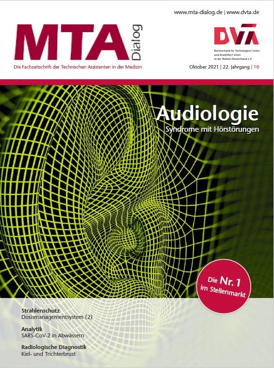 Titel: MTA Dialog. Die Fachzeitschrift der Technischen Assistenten in der Medizin