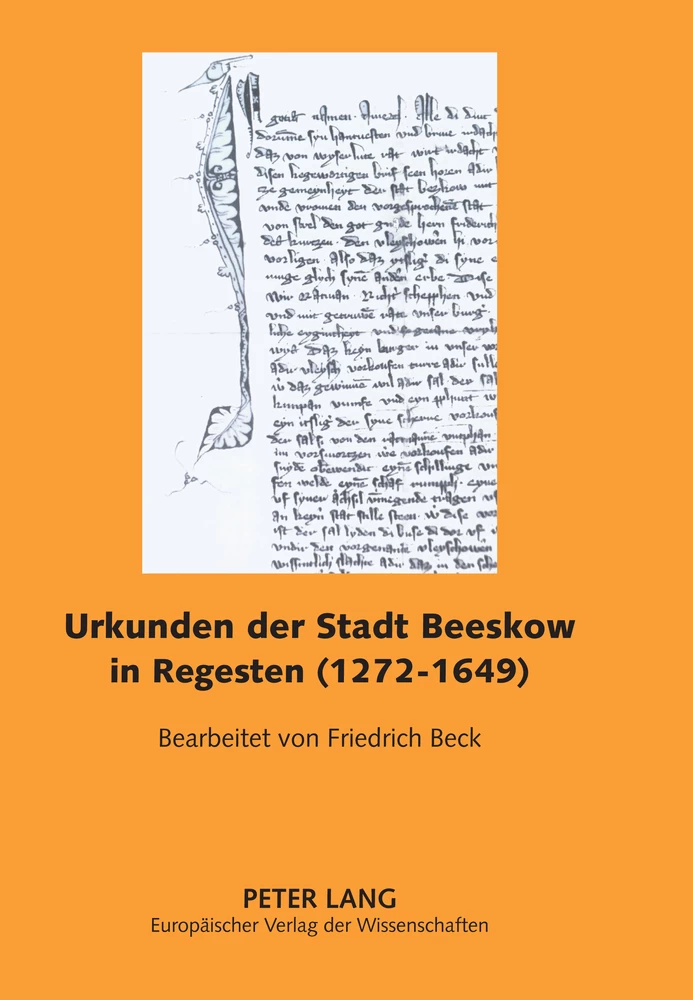 Titel: Urkunden der Stadt Beeskow in Regesten (1272-1649)