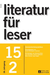 Title: Massenwirkung als Häresie – Anmerkungen zur Inszenierungspraxis Daniel Kehlmanns