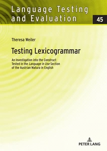 Title: Testing Lexicogrammar