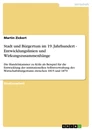 Titre: Stadt und Bürgertum im 19. Jahrhundert - Entwicklungslinien und Wirkungszusammenhänge