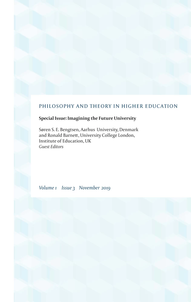 Titel: 6. The Will to Know and the Radical Commitment to Knowledge in Higher Education