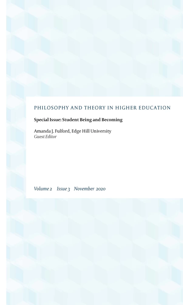 Titel: 1. “Bringing to Presence That Which Is Other”: Religious Discourses, Public Pedagogy, and the University Classroom
