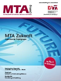 Titel: MTA Dialog. Die Fachzeitschrift der Technischen Assistenten in der Medizin