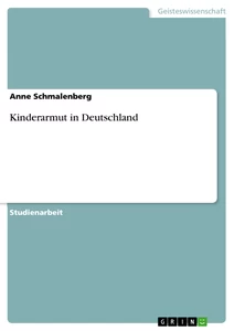 Title: Kinderarmut in Deutschland