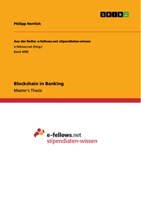 Titel: Blockchain in Banking