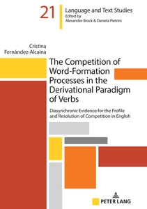 Title: The Competition of Word-Formation Processes in the Derivational Paradigm of Verbs