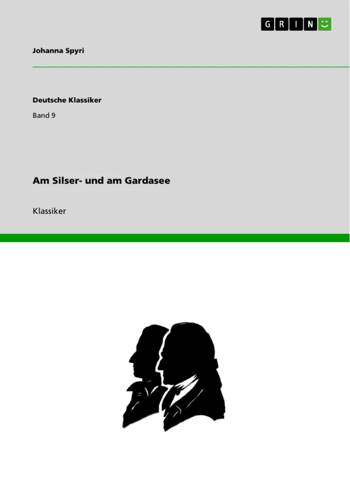 Título: Am Silser- und am Gardasee