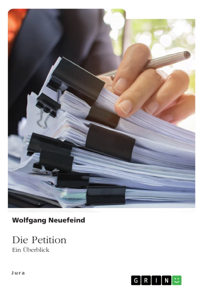 Titel: Die Petition