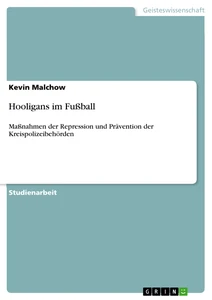 Título: Hooligans im Fußball