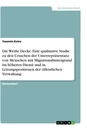 Title: Die Weiße Decke. Eine qualitative Studie zu den Ursachen der Unterrepräsentanz von Menschen mit Migrationshintergrund im höheren Dienst und in Leitungspositionen der öffentlichen Verwaltung