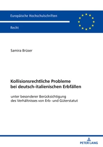 Title: Kollisionsrechtliche Probleme bei deutsch-italienischen Erbfällen
