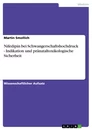 Titel: Nifedipin bei Schwangerschaftshochdruck - Indikation und pränataltoxikologische Sicherheit