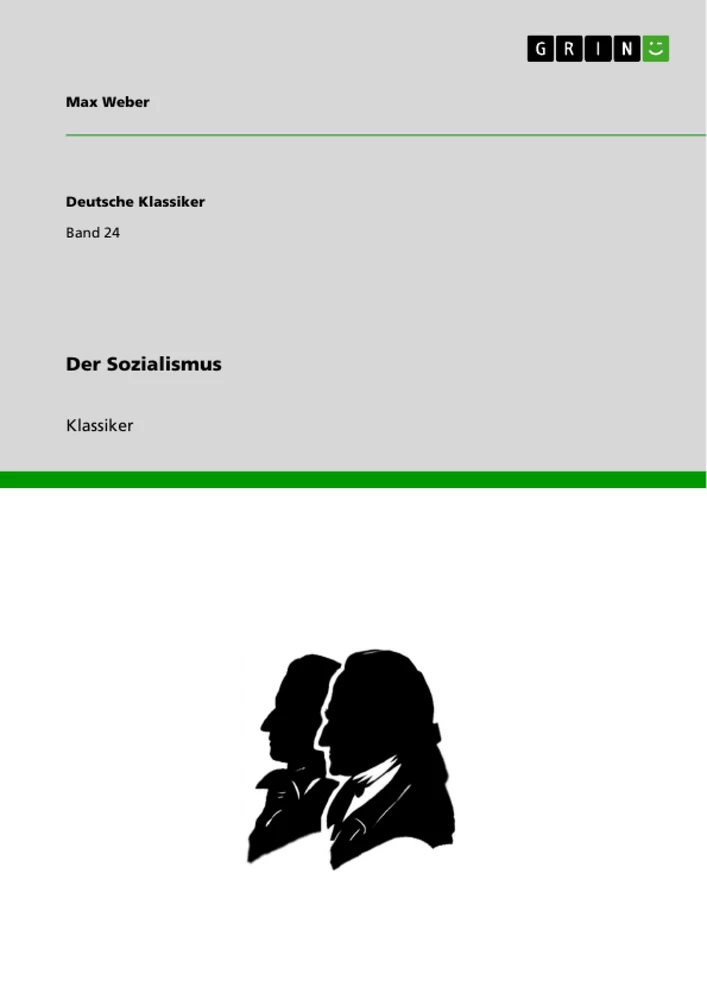 Title: Der Sozialismus