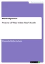 Titel: Proposal of "Fluid within Fluid" Models