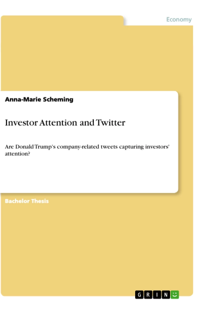 Titel: Investor Attention and Twitter