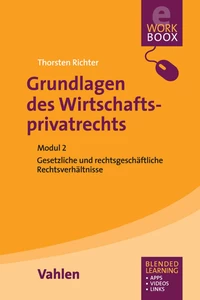 Titel: Grundlagen des Wirtschaftsprivatrechts