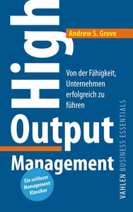 Titel: High Output Management