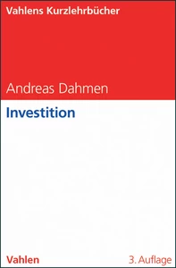 Titel: Investition