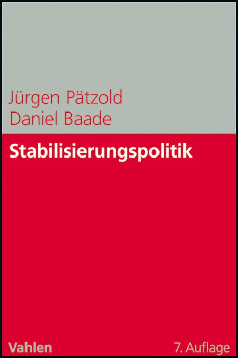 Titel: Stabilisierungspolitik