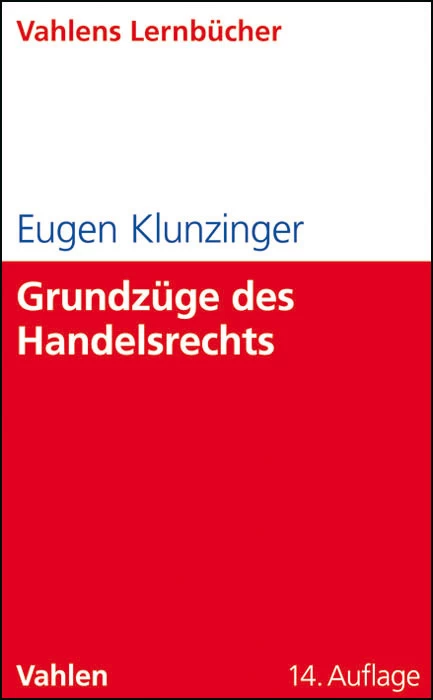 Titel: Grundzüge des Handelsrechts