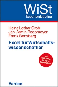 Titel: Excel für Wirtschaftswissenschaftler