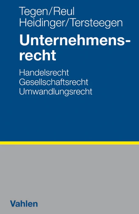 Titel: Unternehmensrecht