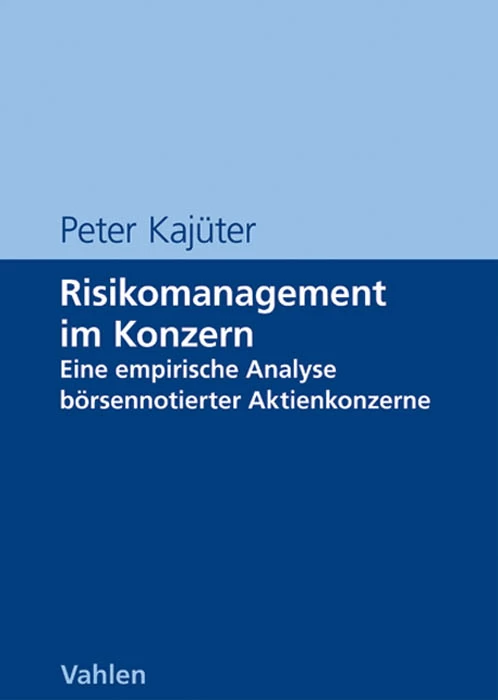 Titel: Risikomanagement im Konzern