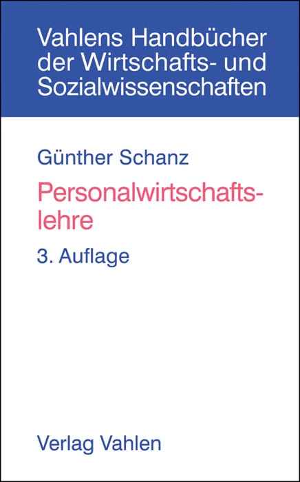 Titel: Personalwirtschaftslehre