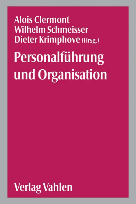 Titel: Personalführung und Organisation