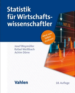 Titel: Statistik für Wirtschaftswissenschaftler