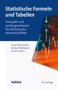 Titel: Statistische Formeln und Tabellen