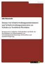 Título: Einsatz von  Schulverwaltungsassistentinnen und Schulverwaltungsassistenten an Schulen in Nordrhein-Westfalen 