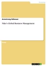 Title: Nike's Global Business Management