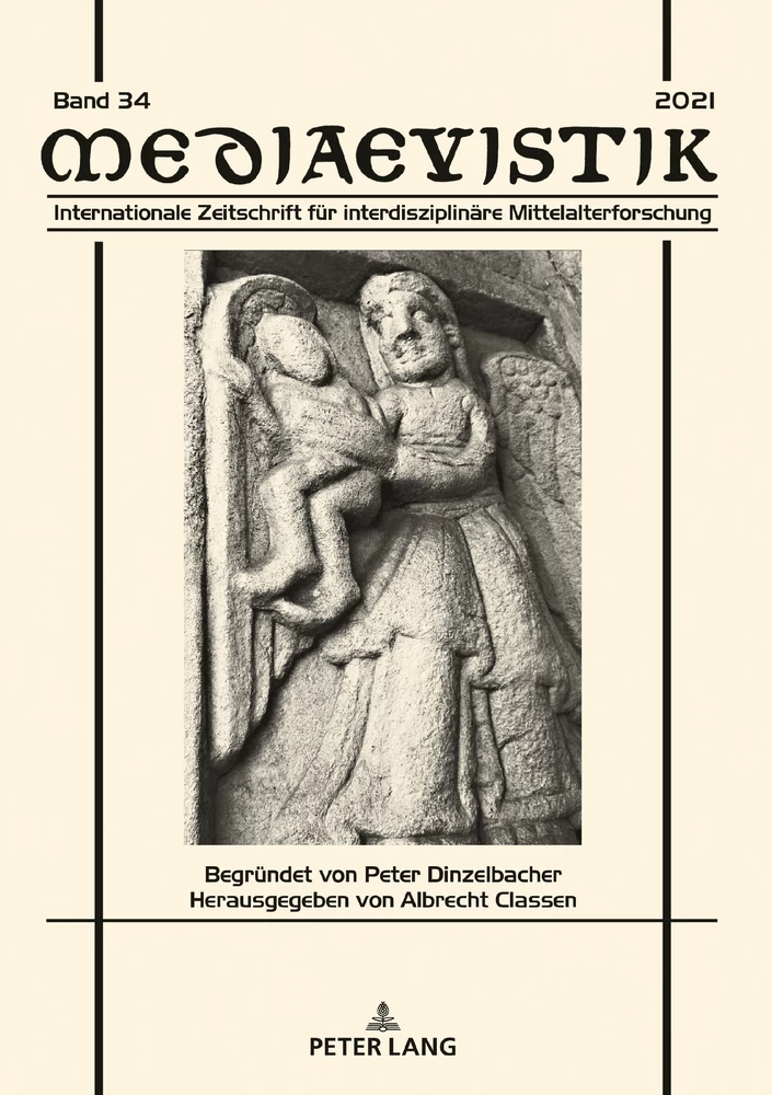 Titel: , ed. Mechthild Albert and Ulrike Becker. Studien zu Macht und Herrschaft, 8. Göttingen: V&R unipress/Bonn University Press, 2020, 271 pp., 6 b/w ill.