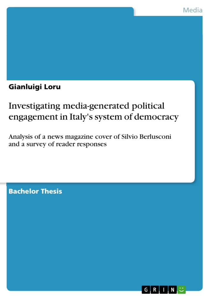 Title: Investigating media-generated political engagement in Italy's system of democracy