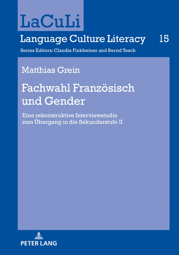 Titel: Fachwahl Französisch und Gender