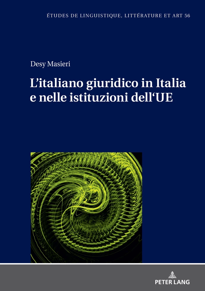 Title: L’italiano giuridico in Italia e nelle istituzioni dell’UE