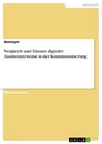 Titel: Vergleich und Einsatz digitaler Assistenzsysteme in der Kommissionierung